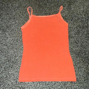 Old navy salmon/orange fitted tank